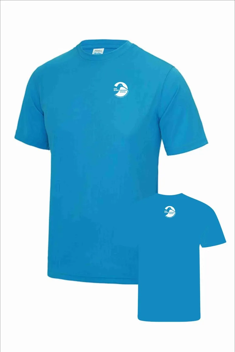 Ein Kiwi gegen Krebs Funktionsshirt, Logo: klein/klein